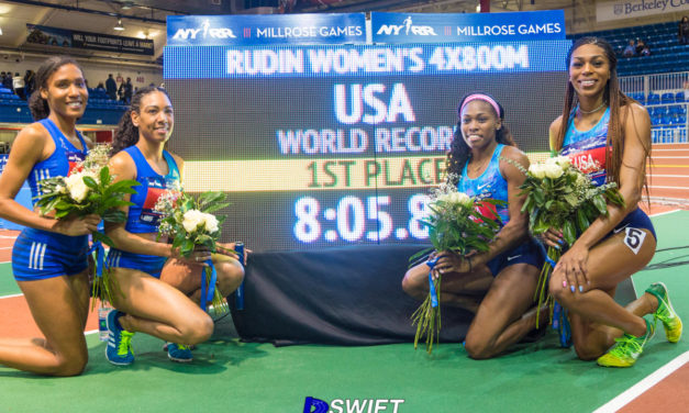 Women’s 4×800 team sets World Record