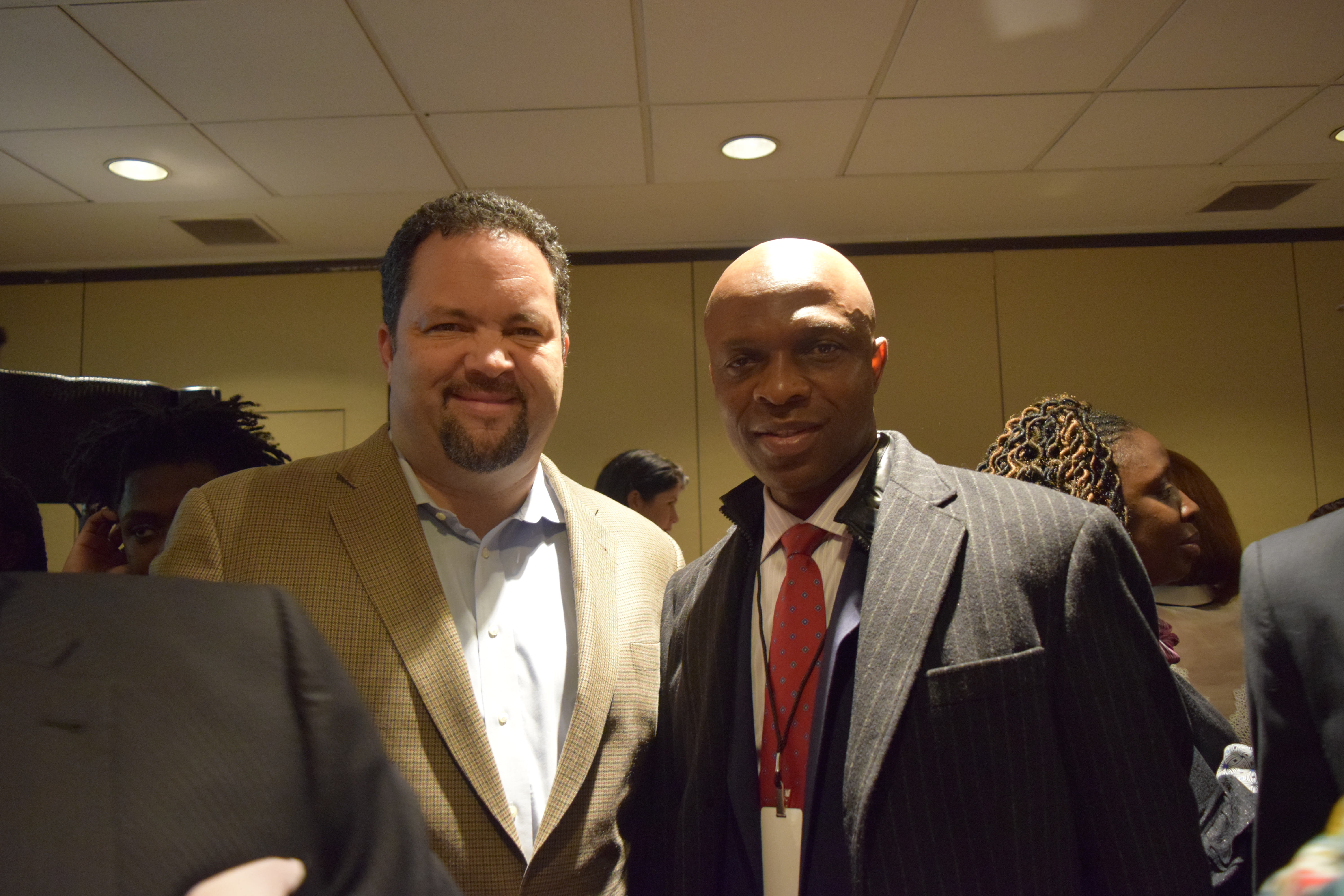 Dr. George with Ben Jealous at NAN