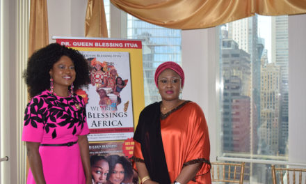 Nigerian First Lady bestowed with Distinguished Global Award in New York City