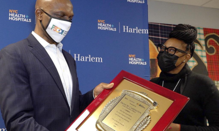 Foundation Celebrate Workers at Harlem Hospital