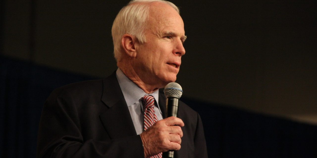 John McCain “Courageous to the end”