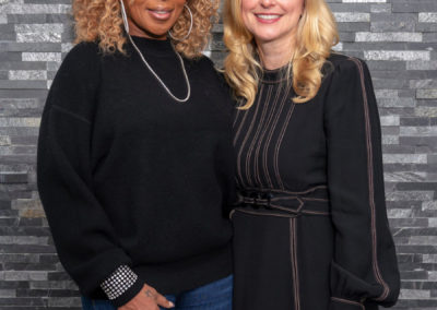 Mary J. Blige and ASCAP CEO Elizabeth Matthews at the “She Is The Music” song camp party