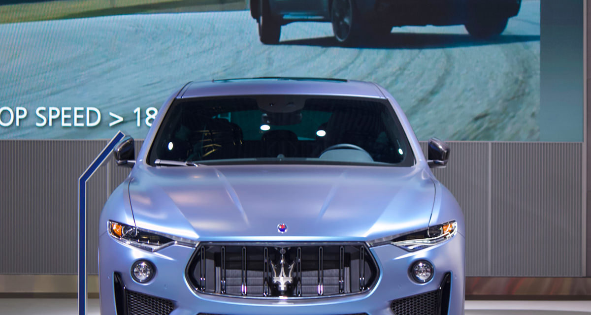 MASERATI LEVANTE ONE OF ONE at the New York International Auto Show 2019