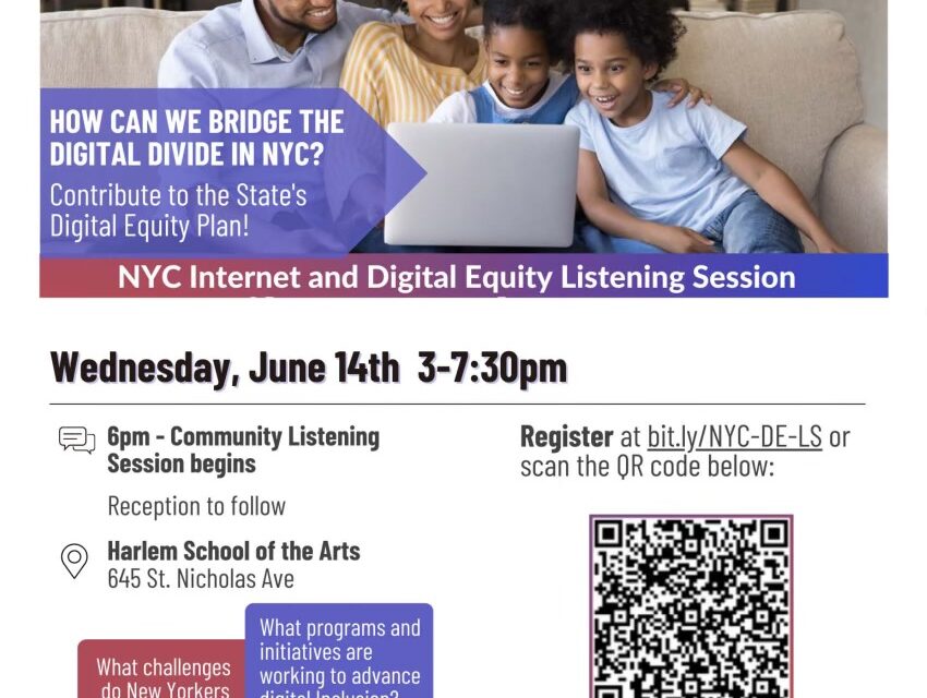 NYC Internet and Digital Equity Listening Session