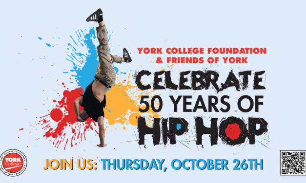 York College Foundation and Friends of York this year will feature a celebration in honor of the 50 years of Hip Hop