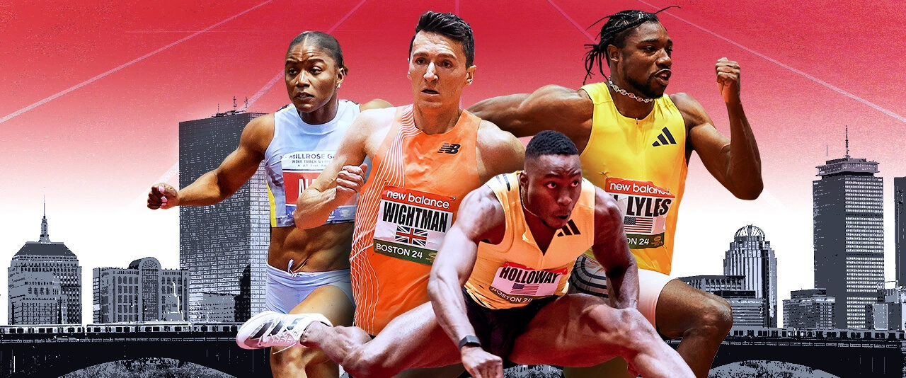 Olympic Champions Noah Lyles, Julien Alfred and Grant Holloway to headline New Balance Indoor Grand Prix on Feb. 2