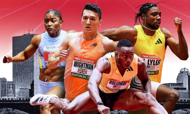 Olympic Champions Noah Lyles, Julien Alfred and Grant Holloway to headline New Balance Indoor Grand Prix on Feb. 2