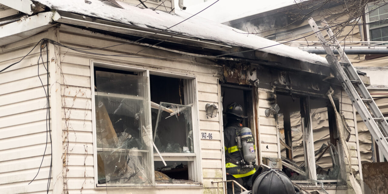 House Fire Erupts in Jamaica, Queens: Firefighters Respond Swiftly